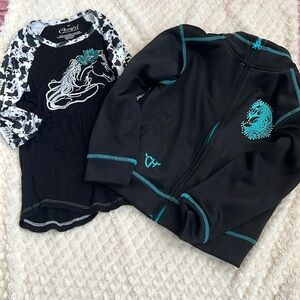 Cowgirl Hardware jacket and shirt